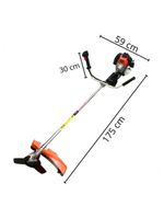 Roçadeira Podador De Grama, Importway Iwrgm 5x1 2t 63cc 3hp