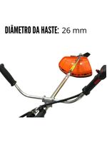 Roçadeira Podador De Grama, Importway Iwrgm 5x1 2t 63cc 3hp