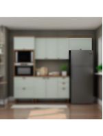 Armário de Cozinha Genialflex Iluminata Aéreo Hortelã