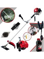 Roçadeira Profissional Gasolina Anmax Cg430 Aparador De Grama E Mato Alto + Oleo Toyama 2t