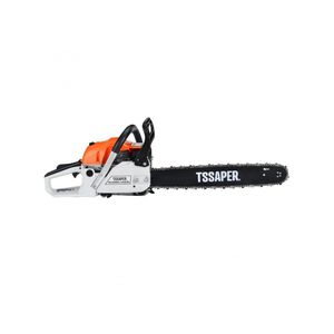 Motosserra Tsaper Mg52cc A Gasolina Sabre 20 Profissional Com óculos De Proteção Incolor Com Regulagem
