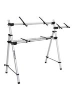 Suporte Para Teclados 6 Oitavas Yamaha, Korg, Casio, Roland - Marca Titanium Ty212 Bem Com Suporte Lateral P/ Notebook