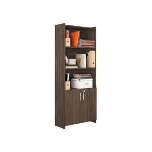 Armário Para Escritório Office Nogal Trend Notável Móveis