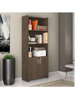 Armário Para Escritório Office Nogal Trend Notável Móveis