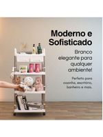 Estante Organizadora Modular 4 Andares: com gavetas, para casa e escritório