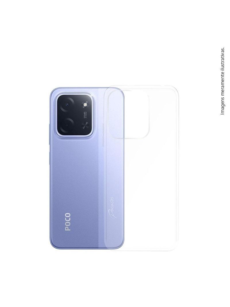Smartphone POCO C85 6GB + 6GB RAM Turbo + 128GB – Roxo