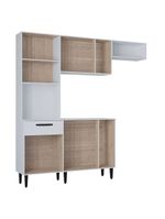 Kit Cozinha Dora Com Balcão Branco - Poquema