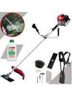 Roçadeira A Gasolina Anmax Cg430tb 43cc 2hp + Oleo Stihl 2t / Similar A Husqvarna, Toyama, Terra, Branco, Tekna, Vonder