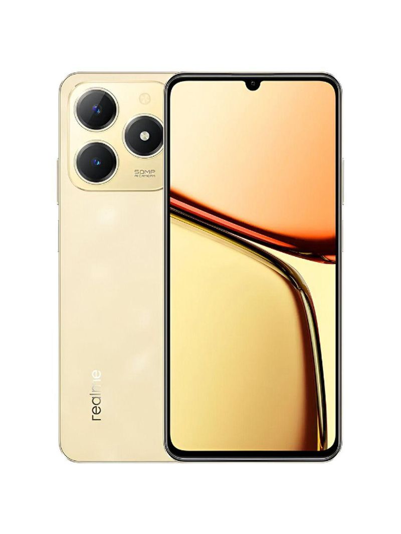 Smartphone Realme C61 - 256GB - 6GB RAM - Dourado