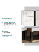 Armário Cozinha Compacta Arizona Tiny Carraro - Carvalho/branco Carvalho/branco