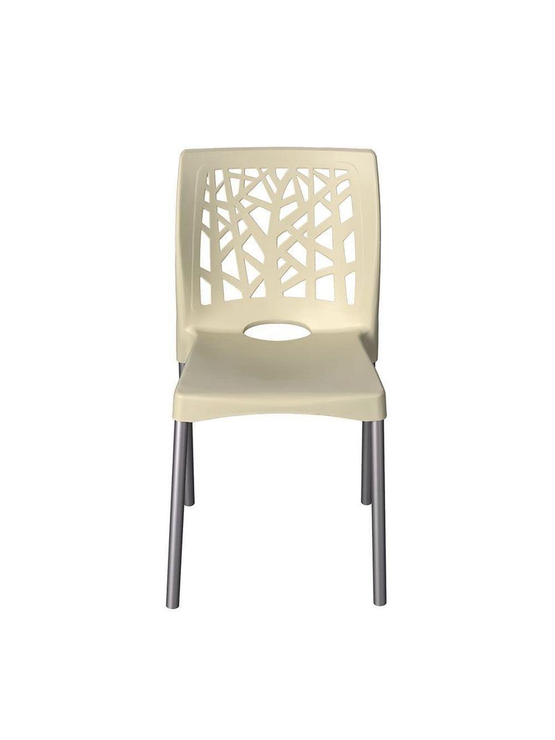 Cadeira Nature Forte Plástico Bege