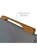 Kit Sala de Jantar 4 Lugares Mesa Lisy e Cadeiras Jade Veludo Off White com Marrom Acinzentado