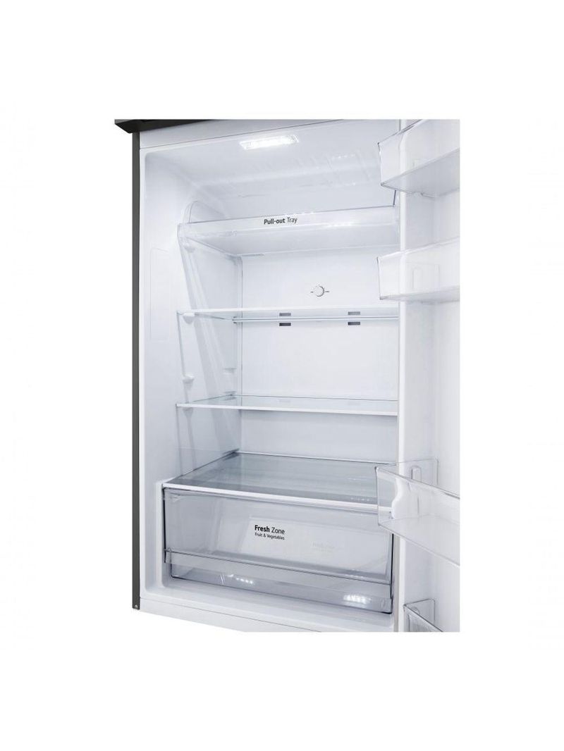 Geladeira LG Frost Free Inverter 375L Duplex Inox Look GN-B372PFM2 220V