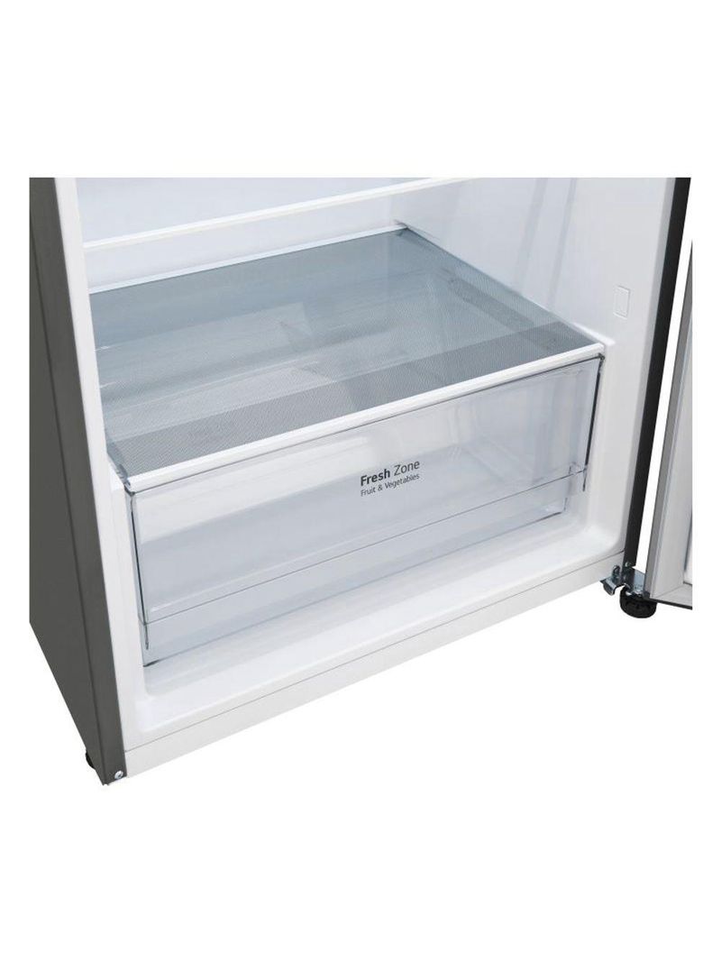 Geladeira LG Frost Free Inverter 375L Duplex Inox Look GN-B372PFM2 220V