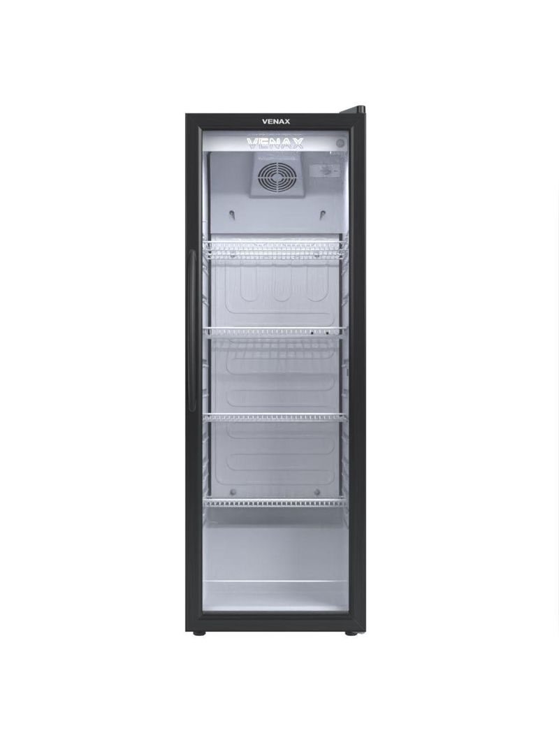 Refrigerador Expositor Vertical para Bebidas Venax VV 200 – Preto Fosco | 127V