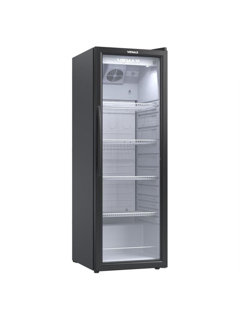 Refrigerador Expositor Vertical para Bebidas Venax VV 200 – Preto Fosco | 127V