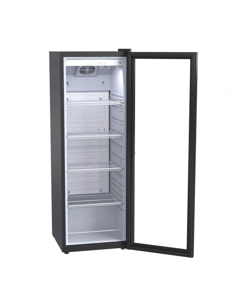 Refrigerador Expositor Vertical para Bebidas Venax VV 200 – Preto Fosco | 127V