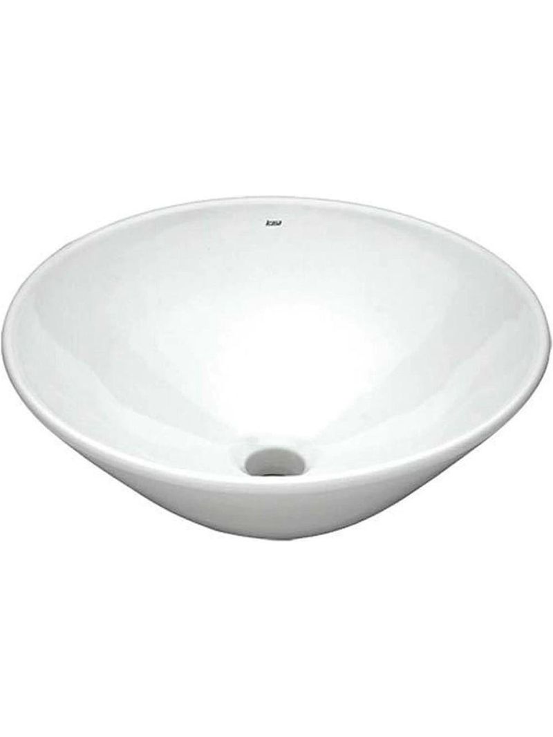 Cuba De Apoio Redonda Ica100 38cm Branca Icasa