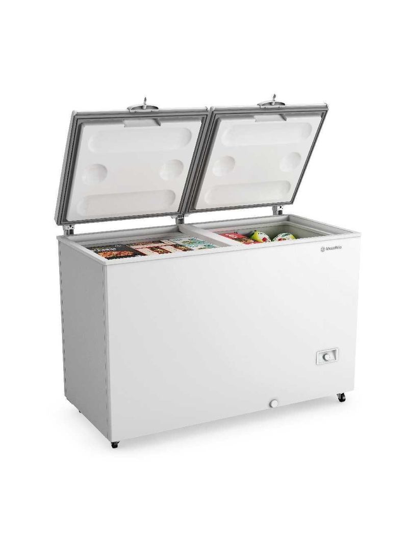 Freezer Horizontal Inverter Dupla Ação 417L - Metalfrio