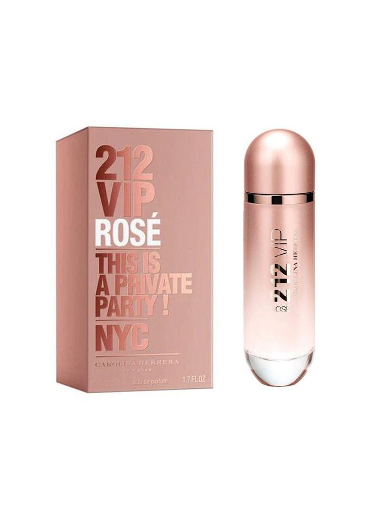Perfume 212 Vip Rosé Carolina Herrera Eau De Parfum Feminino 125ml