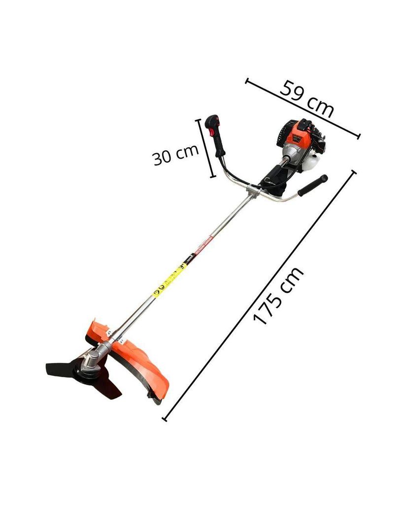 Roçadeira E Capinadeira A Gasolina Importway Iwrg2t63 Super Forte 3hp 63cc Maquina 5 Em 1 + Oleo Stihl 2t
