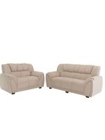 Sofa Parana Moscou 3 E 2 Lugares feito na cor Bege