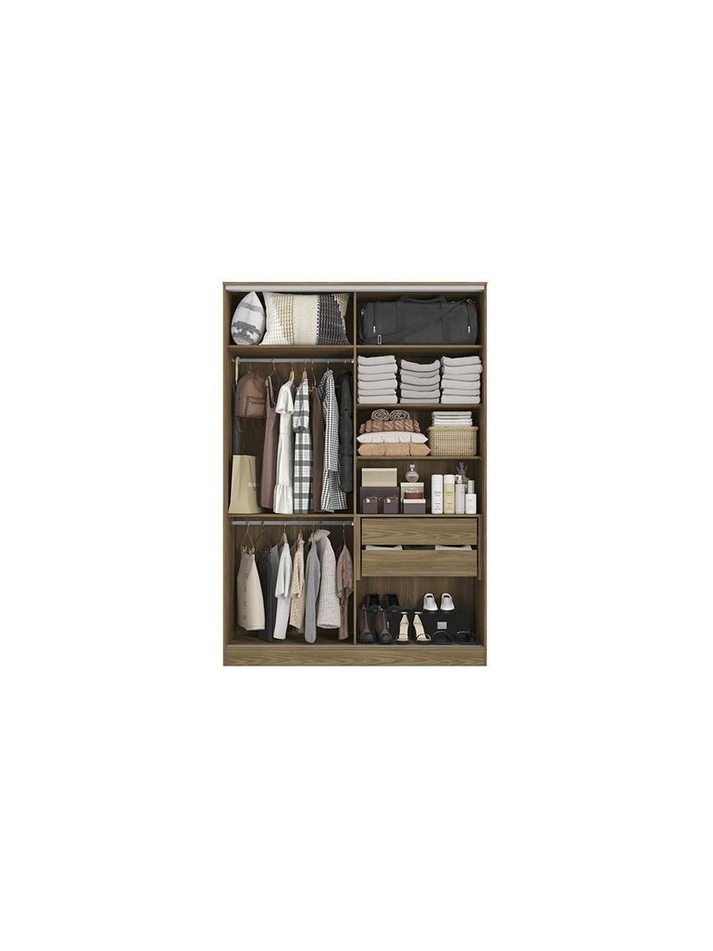 Guarda-roupa 2 Pts De Correr 2 Gvt Kappesberg Adapt Nogueira