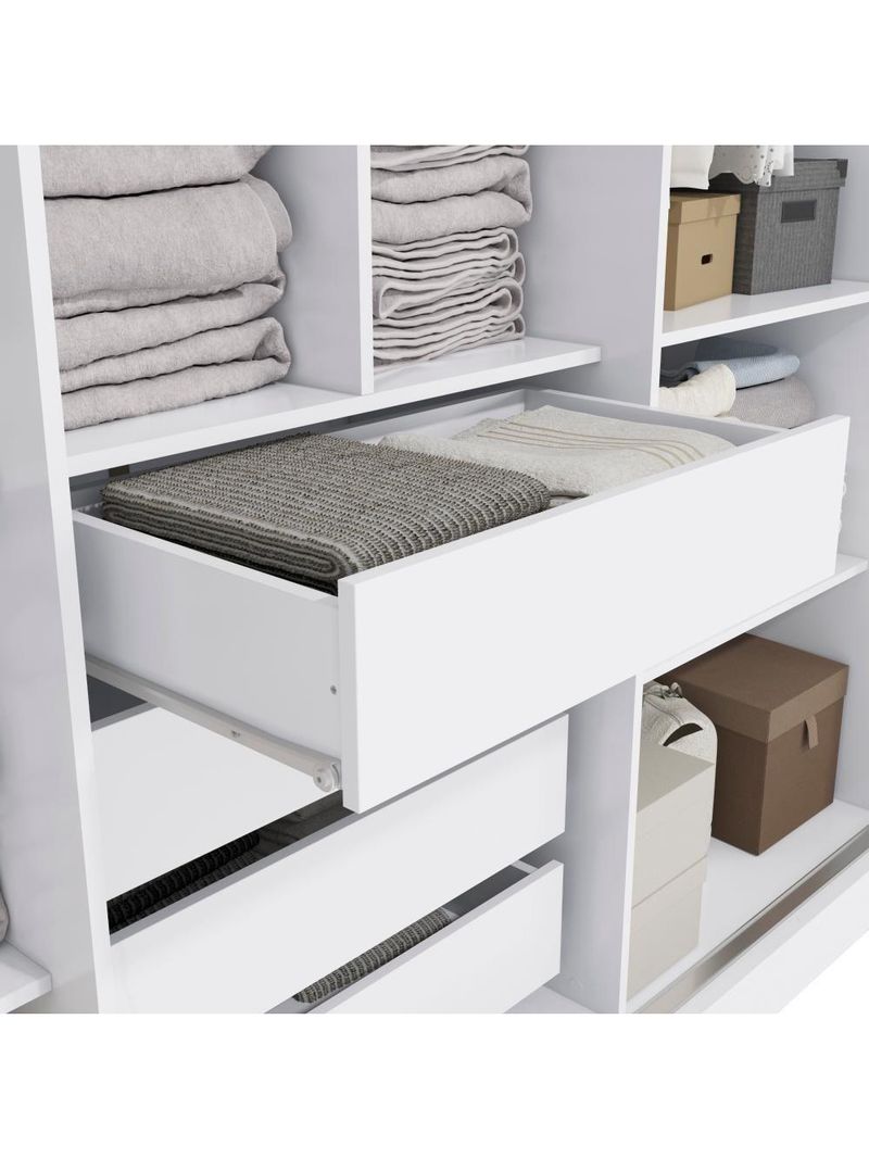 Guarda-roupa Casal 3 Por Reversiveis De Correr 3 Esp 4 Gav