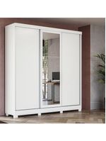 Guarda-roupa Casal 3 Por Reversiveis De Correr 3 Esp 4 Gav