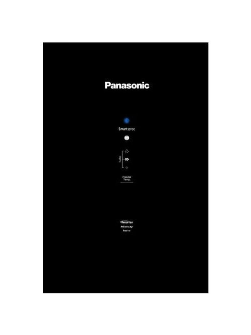 Geladeira Panasonic Frost Free 397L Preta 110v Nr-bb41gv1ba