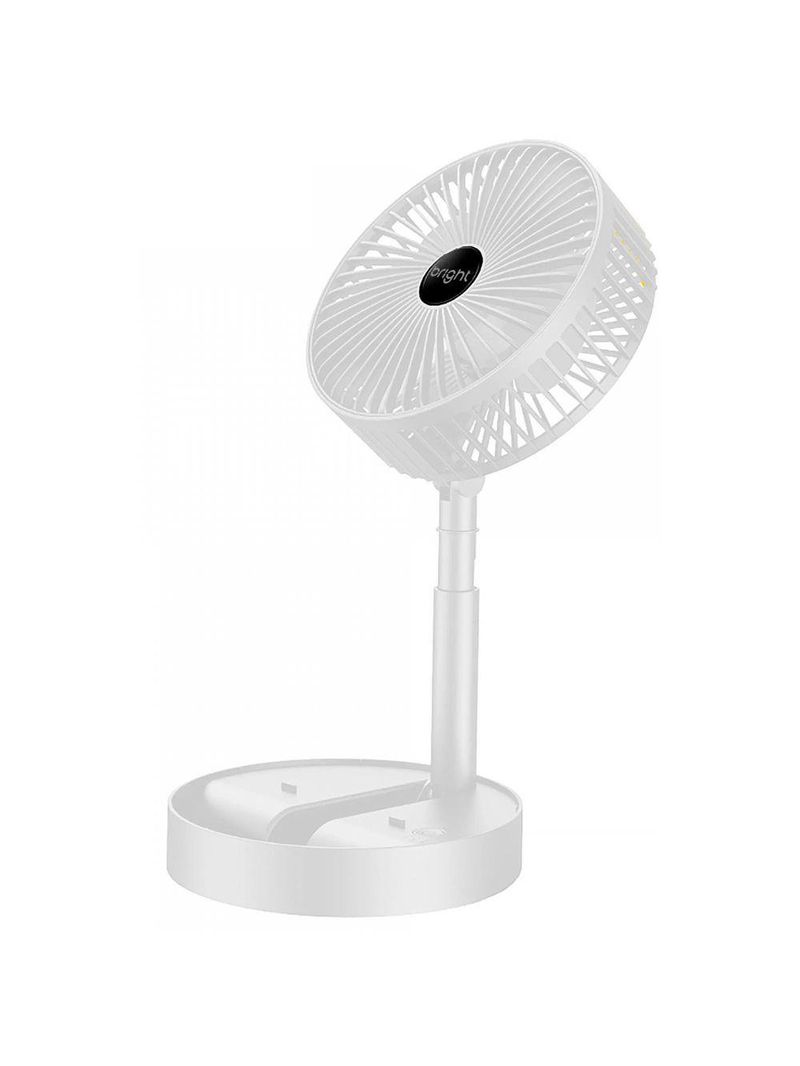 Ventilador Portátil Recarregável Bright Vn002 Branco