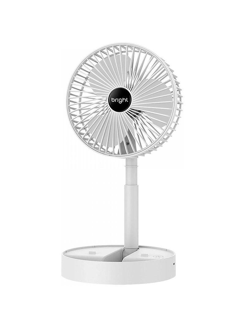Ventilador Portátil Recarregável Bright Vn002 Branco