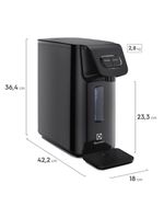 Purificador Electrolux 3 Níveis Efficient PE15 Preto Bivolt