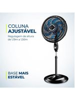 Ventilador De Coluna Super Turbo 8 Pás Mondial - Vtx-40c-crystal Vent 40cm Vtx-40c-crystal 127v/60hz