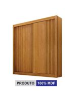 Guarda Roupa Solteiro 2 Portas Milano Cinamomo – Leifer Móveis