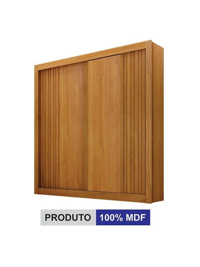 Guarda Roupa Solteiro 2 Portas Milano Cinamomo – Leifer Móveis