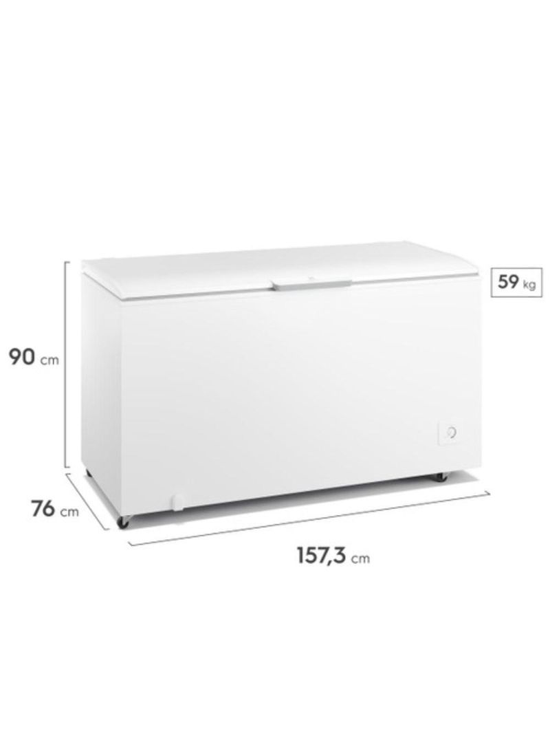 Freezer Horizontal Electrolux 513l Com Tecnologia Inverter H Branco 220 V