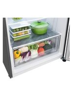 Geladeira LG Frost Free Inverter 395L Duplex Inox Look GN-B392PLM – 220V