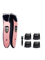 Máquina De Tosa Elétrica Aiker Ag-097 Para Cães Recarregável - Rosa