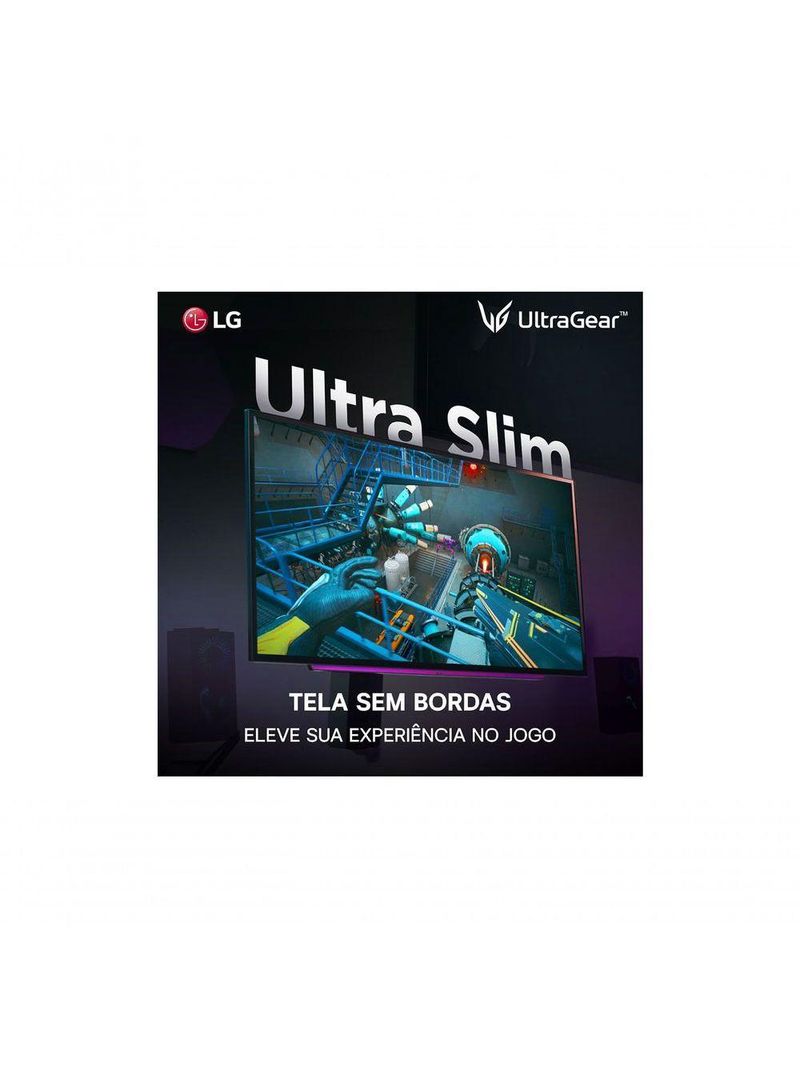 Monitor Gamer LG UltraGear OLED 27” QHD HDR400 True Black 15M:1 240Hz 0,03ms (GtG) NVIDIA® G-SYNC® 27GS95QE-B