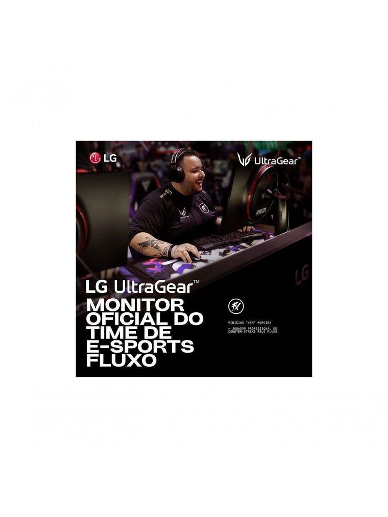 Monitor Gamer LG UltraGear OLED 27” QHD HDR400 True Black 15M:1 240Hz 0,03ms (GtG) NVIDIA® G-SYNC® 27GS95QE-B