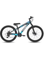Bicicleta Vikingx Tuff25/30 Freeride Aro 26 21v Cambios Importados Preto Azul Vikingx