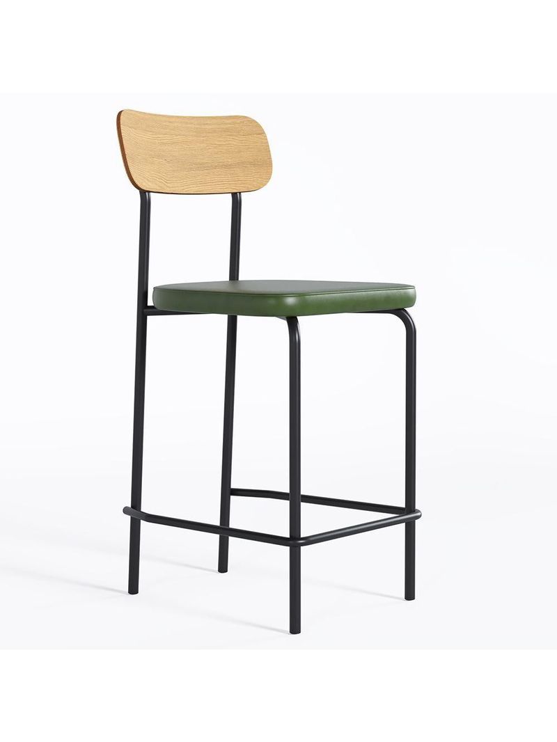 Banco Alto Student Preto-verde - Overseas