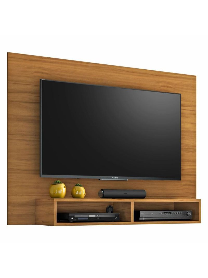 Painel Para Tv Até 49 Polegadas Com Nicho Eros Freijó Trend Notável Móveis Freijó Trend