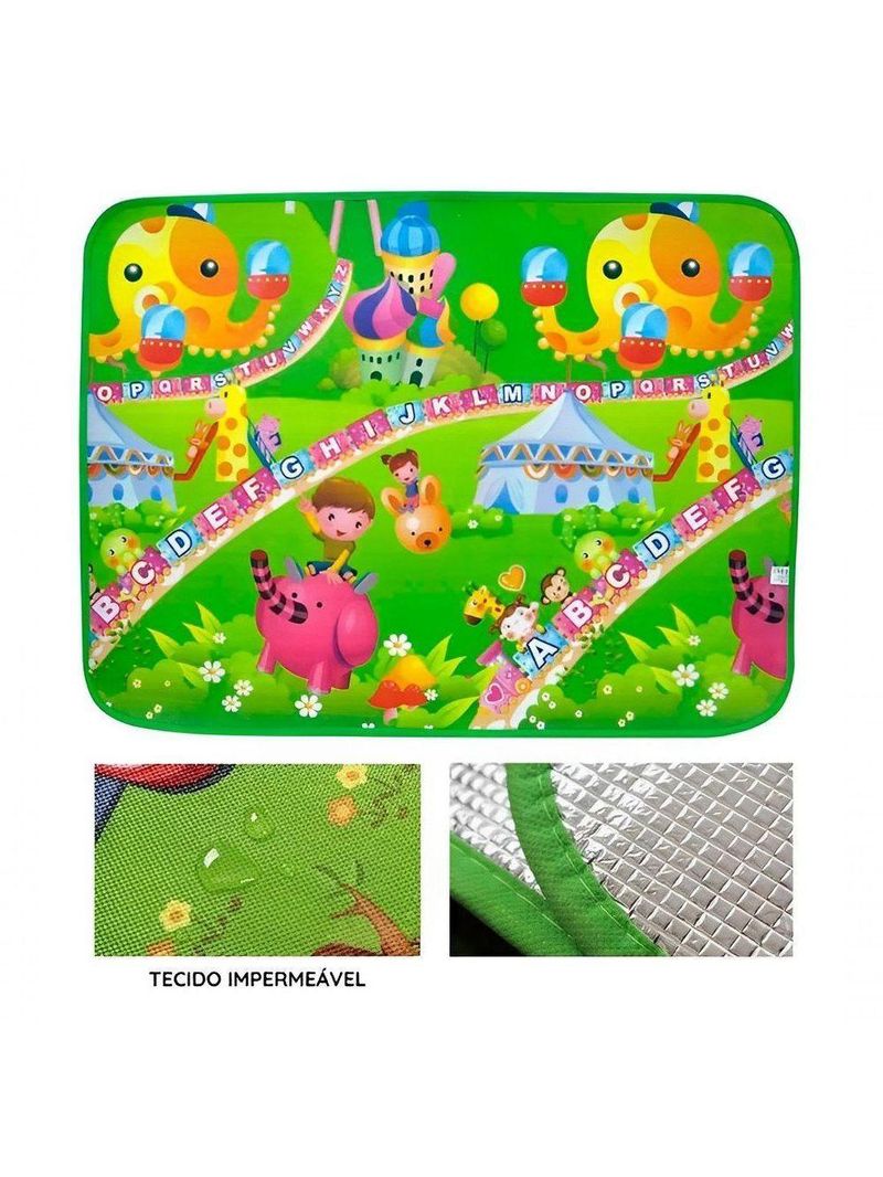 Tapete Térmico Infantil Para Atividades Tatame 90cm X 120cm