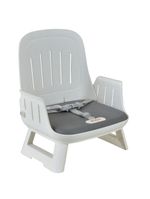 Cadeira Portátil de Alimentação Burigotto Kiwi de 6 Meses até 15 Kg Polar Branco