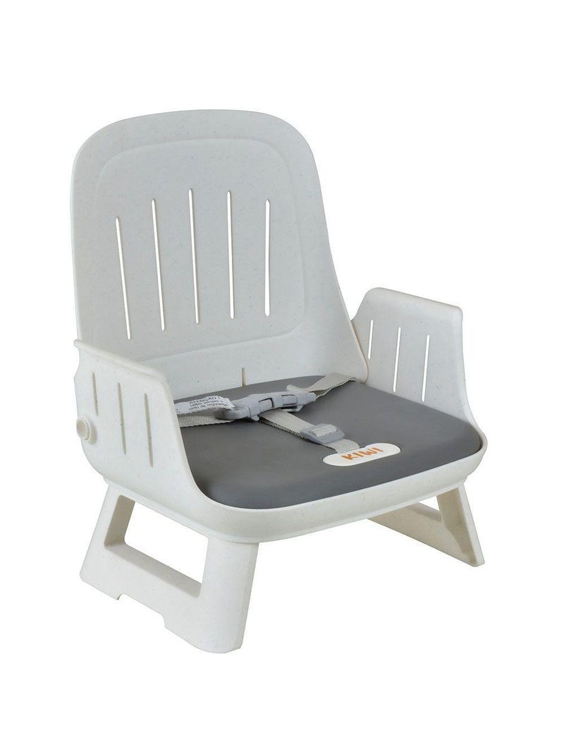 Cadeira Portátil de Alimentação Burigotto Kiwi de 6 Meses até 15 Kg Polar Branco