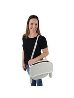 Cadeira Portátil de Alimentação Burigotto Kiwi de 6 Meses até 15 Kg Polar Branco