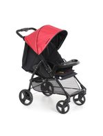 Carrinho De Bebê Galzerano San Remo De 0 Meses Até 15 Kg Preto E Vermelho