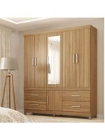 Guarda Roupa Casal Guarujá Amêndola Touch – Demóbile